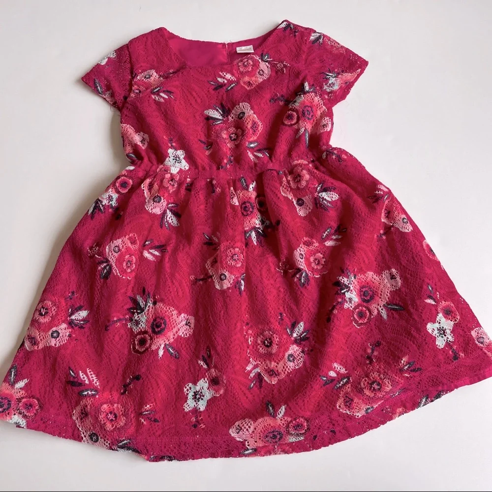 Gymboree Floral Lace Dress